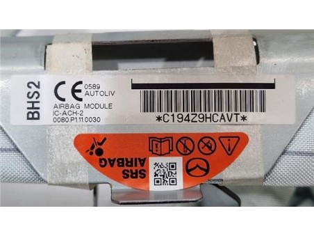 Airbag cortina delantero izquierdo Mazda 3 Berlina / Sedán  2 2 Evolution [2 2 Ltr  - 110 kW Turbodiesel CAT]