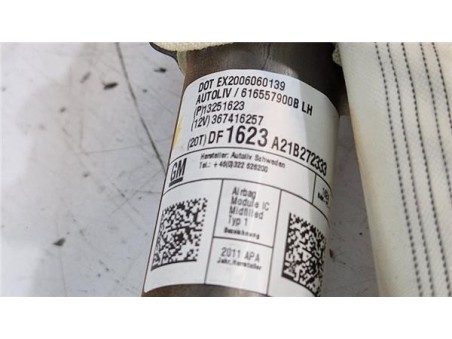 Airbag cortina delantero izquierdo Opel Zafira C Tourer  2 0 Expression [2 0 Ltr  - 96 kW CDTI]