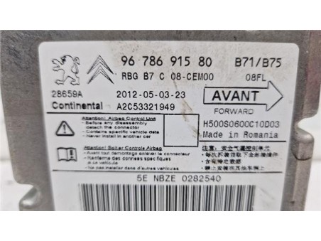 Centralita Airbag Citroen C4  1 6 HDi 90