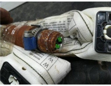 Airbag cortina delantero izquierdo MERCEDES CLASE C  BERLINA 3 0 CDI 