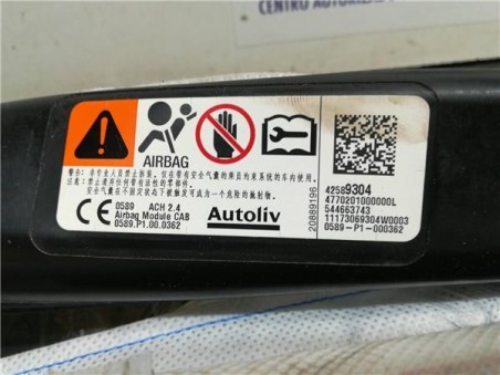 Airbag cortina delantero izquierdo Opel MOKKA X 1 4 16V Turbo 