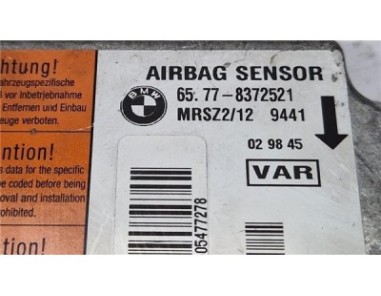 Centralita Airbag BMW Serie 5 Berlina  2 5 523i [2 5 Ltr  - 125 kW 24V CAT]