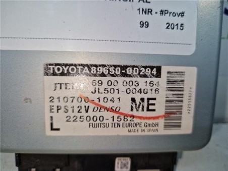 Centralita Direccion Asistida Toyota Yaris  1 3 Active [1 3 Ltr  - 73 kW 16V CAT]