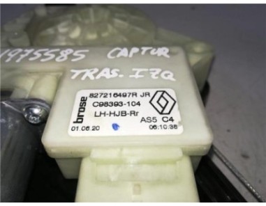 Elevalunas Electrico Trasero Izquierdo Renault CAPTUR II 1 3 TCE 