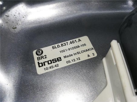 Elevalunas Electrico Delantero Izquierdo Skoda Yeti  1 2 Active [1 2 Ltr  - 81 kW TSI]