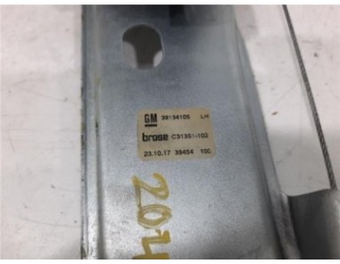 Elevalunas Electrico Trasero Izquierdo Opel Astra K Berlina 5p  1 6 Dynamic Start/Stop [1 6 Ltr  - 118 kW Biturbo CDTI DPF]