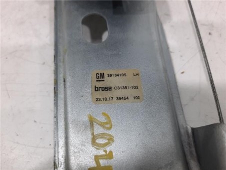 Elevalunas Electrico Trasero Izquierdo Opel Astra K Berlina 5p  1 6 Dynamic Start/Stop [1 6 Ltr  - 118 kW Biturbo CDTI DPF]