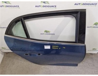 Puerta Trasera Derecha Renault Megane IV Berlina 5P  1 5 Business [1 5 Ltr  - 66 kW dCi Diesel FAP Energy]