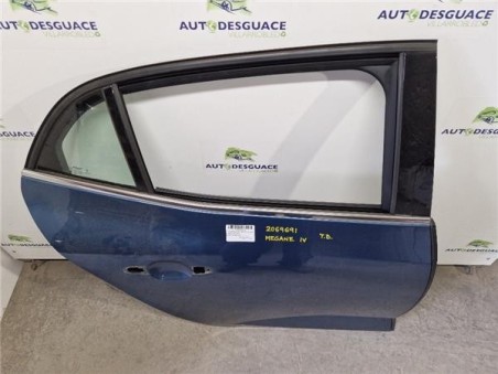 Puerta Trasera Derecha Renault Megane IV Berlina 5P  1 5 Business [1 5 Ltr  - 66 kW dCi Diesel FAP Energy]