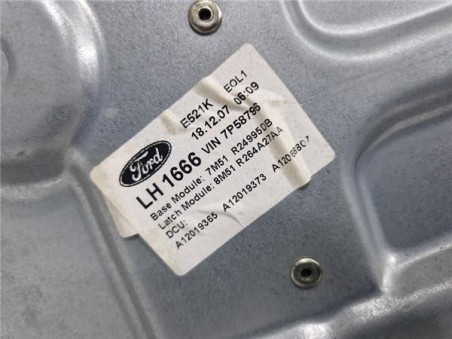 Elevalunas Electrico Trasero Izquierdo Ford C-Max  1 8 TDCi