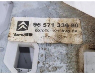 Elevalunas Electrico Delantero Izquierdo Citroen C4 Berlina  1 6 HDi