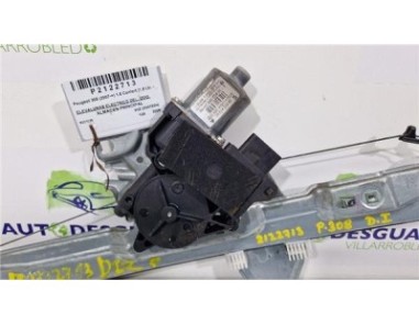 Elevalunas Electrico Delantero Izquierdo Peugeot 308  1 6 Confort [1 6 Ltr  - 80 kW HDi FAP CAT ]