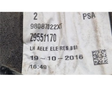 Retrovisor Electrico Izquierdo Peugeot Expert Furgón  2 0 Pro Standard [2 0 Ltr  - 90 kW Blue-HDI FAP]