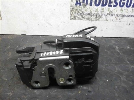 Cerradura Puerta Trasera Derecha Nissan MICRA 1 4 