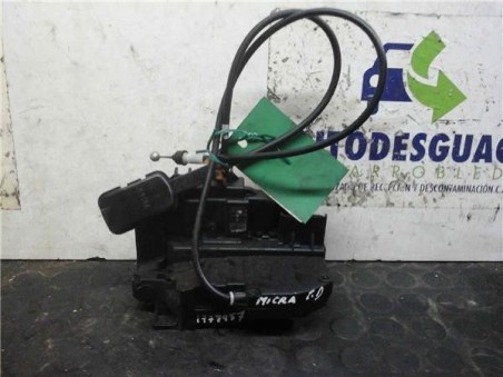 Cerradura Puerta Trasera Derecha Nissan MICRA 1 4 