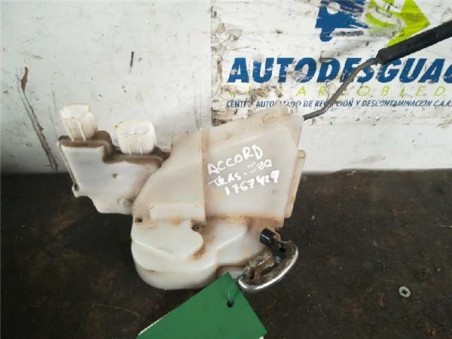 Cerradura Puerta Trasera Izquierda Honda ACCORD BERLINA 2 2 CTDI 