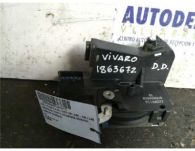 Cerradura Puerta Delantera Derecha Opel VIVARO 2 5 DTI / CDTI 