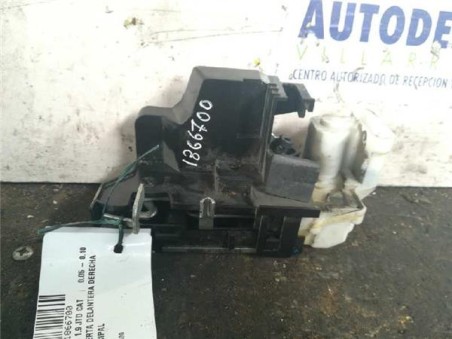 Cerradura Puerta Delantera Derecha Fiat DOBLO 1 9 JTD 