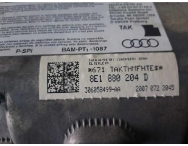 Kit Airbag Audi A4 AVANT 2 0 TDI 