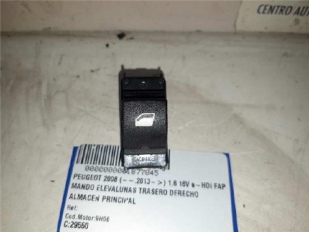 Botonera Puerta Trasera Derecha Peugeot 2008 1 6 16V e-HDi FAP 