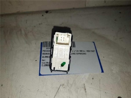 Botonera Puerta Trasera Derecha Peugeot 2008 1 6 16V e-HDi FAP 
