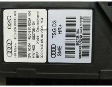 Elevalunas Electrico Trasero Derecho Audi A8 4 0 V8 32V TDI Biturbo 