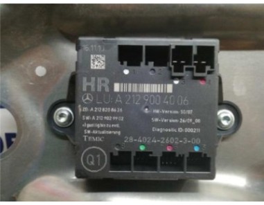 Elevalunas Electrico Trasero Derecho MERCEDES CLASE E  LIM  3 0 CDI 