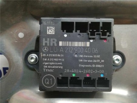 Elevalunas Electrico Trasero Derecho MERCEDES CLASE E  LIM  3 0 CDI 