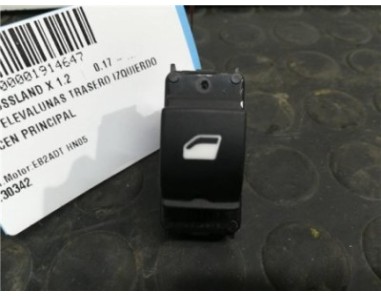 Botonera Puerta Trasera Izquierda Opel CROSSLAND X 1 2 