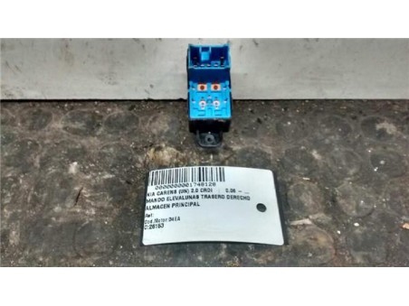Botonera Puerta Trasera Derecha Kia CARENS 2 0 CRDi 