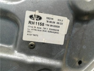 Elevalunas Electrico Trasero Derecho Ford KUGA 2 0 TDCi