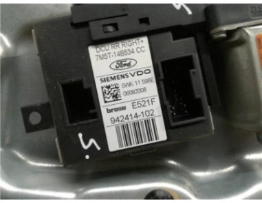 Elevalunas Electrico Trasero Derecho Ford KUGA 2 0 TDCi 