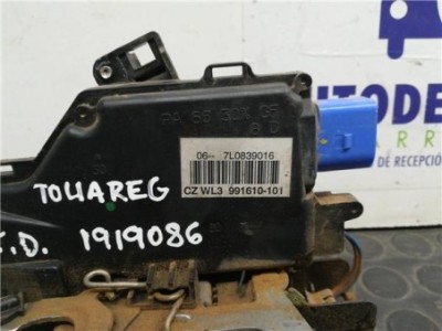 Cerradura Puerta Trasera Derecha Volkswagen TOUAREG 2 5 TDI DPF