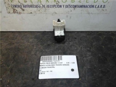 Botonera Puerta Trasera Derecha Toyota PRIUS 1 5 