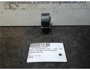 Botonera Puerta Trasera Derecha Toyota PRIUS 1 5 