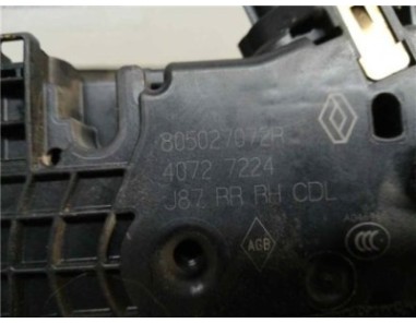 Cerradura Puerta Trasera Derecha Renault CAPTUR 1 5 dCi D FAP 