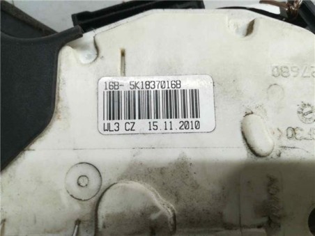 Cerradura Puerta Delantera Derecha Volkswagen POLO 1 4 FSI 