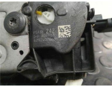 Cerradura Puerta Trasera Izquierda Peugeot 5008 1 6 HDi FAP 