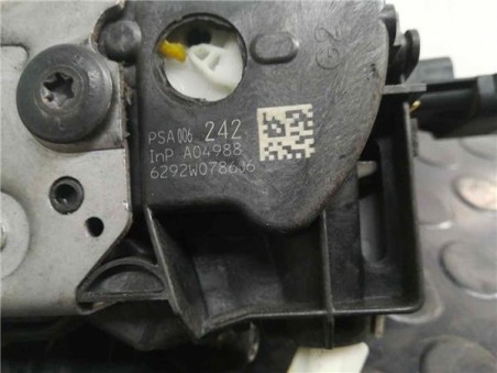 Cerradura Puerta Trasera Izquierda Peugeot 5008 1 6 HDi FAP 