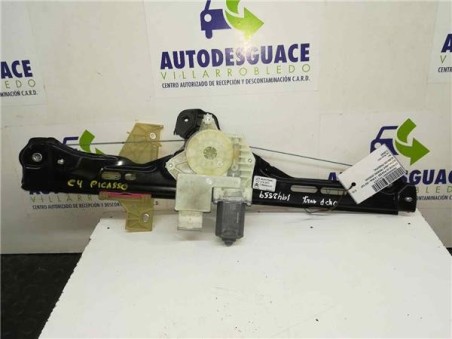 Elevalunas Electrico Trasero Derecho Citroen C4 PICASSO 1 6 Blue-HDI FAP 