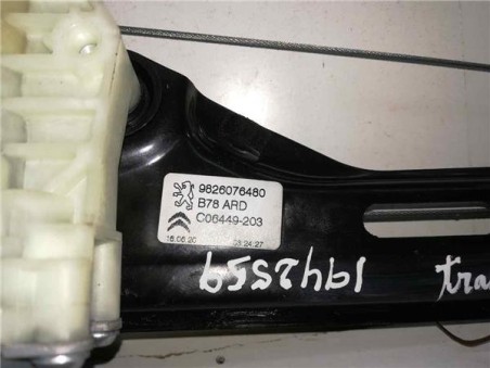 Elevalunas Electrico Trasero Derecho Citroen C4 PICASSO 1 6 Blue-HDI FAP 