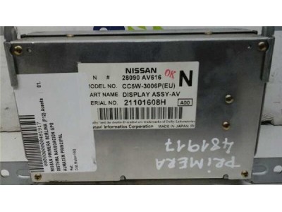 Soporte Navegador Nissan PRIMERA BERLINA 1 9 16V Turbodiesel
