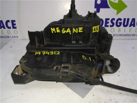 Cerradura Puerta Delantera Izquierda Renault MEGANE III BERLINA 5 P 1 5 dCi D 