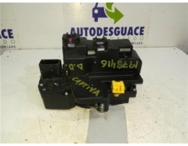 Cerradura Puerta Delantera Derecha Chevrolet CAPTIVA 3 2 
