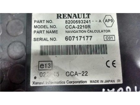 Soporte Navegador Renault LAGUNA II 2 0 dCi D FAP 