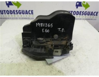 Cerradura Puerta Trasera Derecha BMW SERIE 5 BERLINA 3 0 Turbodiesel 