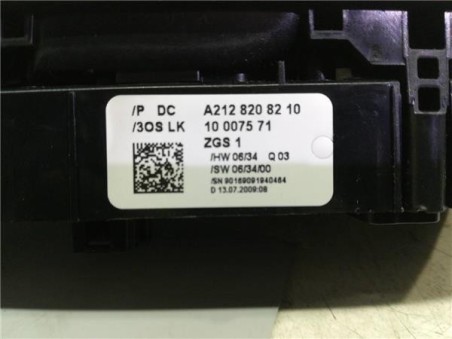 Botonera Puerta Delantera Izquierda MERCEDES CLASE C  BERLINA 1 8 CGI 