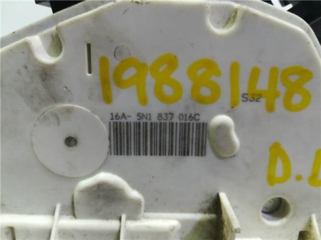 Cerradura Puerta Delantera Derecha Skoda FABIA 1 6 TDI 