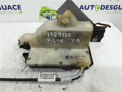 Cerradura Puerta Trasera Derecha Peugeot 208 1 2 12V e-VTi  2