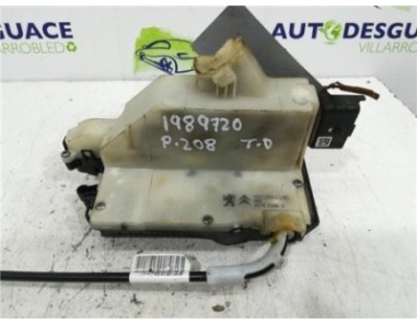 Cerradura Puerta Trasera Derecha Peugeot 208 1 2 12V e-VTi 